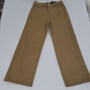 Banana Republic Camel Wide-Leg Trousers